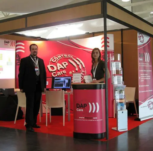 Habillage de stand d'exposition pour les salons à charleroi, namur, mons liège ou bruxelles