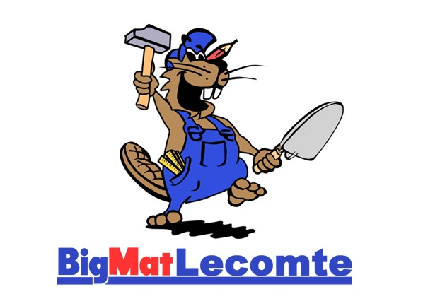 création du logo BigMat à Mons par weaselpixel