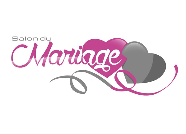 création du logo pour le salon du mariage à charleroi par weaselpixel